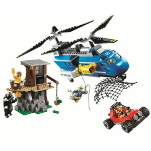 Klocki Zestaw Cities 10863 Helikopter Quad Baza 325 Szt