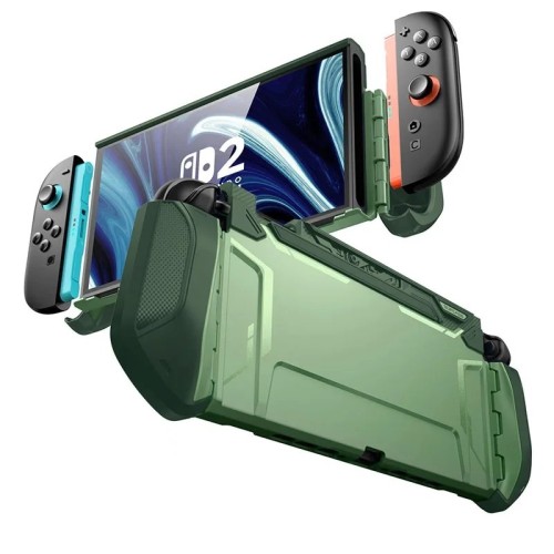 Etui Case ochronne z uchwytem do Nintendo Switch 2 kompatybilne ze stacją dokująca