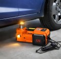 Zestaw Elektryczny Podnośnik Samochodowy 12V 5T + klucz udarowy i kompresor