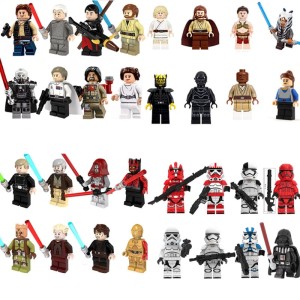 Zestaw Figurek Klocki Star Wars 32 Sztuki