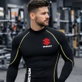 Koszulka termoaktywna rashguard SUZUKI męska koszulka sportowa z długim rękawem