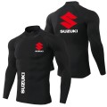 Koszulka termoaktywna rashguard SUZUKI męska koszulka sportowa z długim rękawem