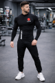 Koszulka termoaktywna rashguard SUZUKI męska koszulka sportowa z długim rękawem
