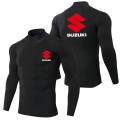 Koszulka termoaktywna rashguard SUZUKI męska koszulka sportowa z długim rękawem