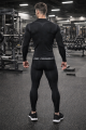 Komplet Zestaw Termoaktywny Rashguard Sportowy HONDA Koszulka Legginsy Treningowe