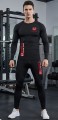 Komplet Zestaw Termoaktywny Rashguard Sportowy HONDA Koszulka Legginsy Treningowe