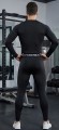 Komplet Zestaw Termoaktywny Rashguard Sportowy HONDA Koszulka Legginsy Treningowe