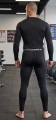 Komplet Zestaw Termoaktywny Rashguard Sportowy HONDA Koszulka Legginsy Treningowe