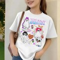 Koszulka 3D dla dziewczynki T-Shirt dziecięcy K-Pop Demon Hunter HUNTRIX roz.3XS-L