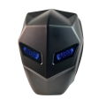 Plecak na kask motocyklowy CZARNY wodoodporny HARD SHELL LED z podświetlanymi oczami
