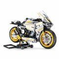 Zestaw Klocki zabawka dla dzieci model motocykla Wyścigowego Vector Motor 1256 szt.