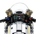 Zestaw Klocki zabawka dla dzieci model motocykla Wyścigowego Vector Motor 1256 szt.