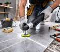 Elektryczna Szlifierka Kątowa 90° do Fug i Płytek Zestaw z Akcesoriami