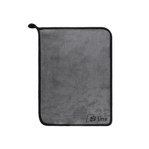 Ściereczka z mikrofibry AUDI Sline do osuszania samochodu wysokiej jakości ręcznik detailingowy roz M