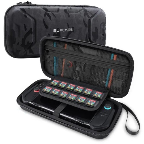 Etui ochronne SUPCASE na konsole NINTENDO SWITCH obudowa z organizerem na gry