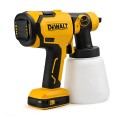 Bezprzewodowy Pistolet Natryskowy DeWalt na akumulator Malowanie Równomierne + Akcesoria
