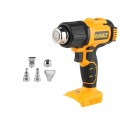 Opalarka bezprzewodowa DEWALT DCE530 regulowana temperatura + akcesoria