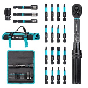 Klucz dynamometryczny rowerowy 1/4" Libraton zestaw 21 elementów w etui