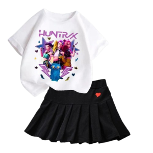 Zestaw dla dziewczynki K-Pop Demon Hunter komplet ubran roz.100-160