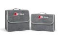Zestaw 2 szt Organizer Do Bagażnika Samochodowego Audi S-Line