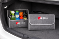 Zestaw 2 szt Organizer Do Bagażnika Samochodowego Audi S-Line