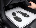 Papierowe dywaniki samochodowe jednorazowe Ochrona wnętrza auta Detailing 50 szt