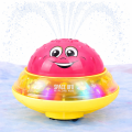 Zabawka do kąpieli UFO z fontanną interaktywny spryskiwacz wodny dla dzieci
