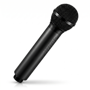 Słuchawka prysznicowa mikrofon designerska głowica do prysznica czarna