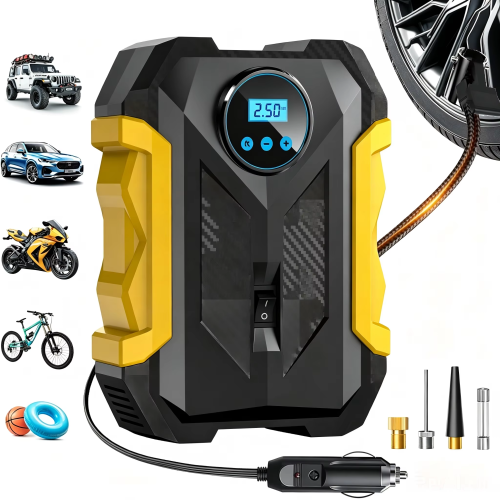 Kompresor Samochodowy Pompka 12V 35L 150Psi LED