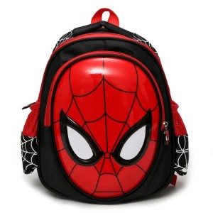 Plecak Szkolny Spider-Man 3D dla Chłopca A4 Czerwono-Czarny Plecak Dziecięcy