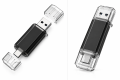 Pendrive OTG USB 3.0 + USB-C 1TB Metalowa Pamięć Flash do Smartfona i Komputera