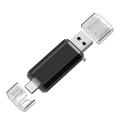 Pendrive OTG USB 3.0 + USB-C 1TB Metalowa Pamięć Flash do Smartfona i Komputera