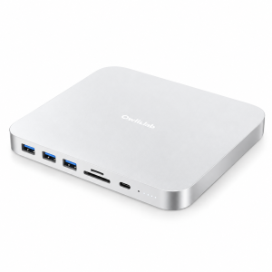 Stacja Dokująca Hub USB-C QWIIZLAB Mac Mini iPad PC USB 3.0 SD MicroSD 