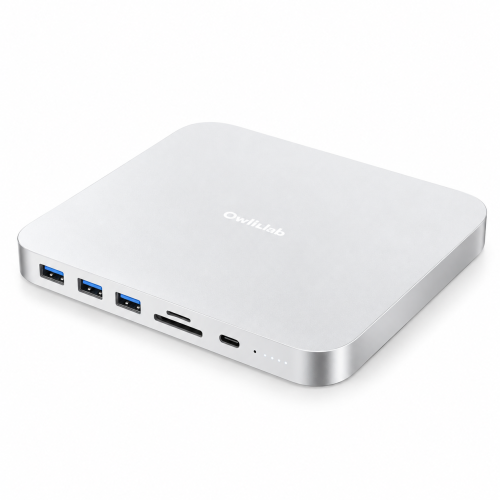 Stacja Dokująca Hub USB-C QWIIZLAB Mac Mini iPad PC USB 3.0 SD MicroSD