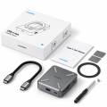 Magnetyczny Hub USB-C Hagibis Obudowa SSD 2230 HDMI 4K 100W iPhone
