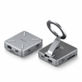 Magnetyczny Hub USB-C Hagibis Obudowa SSD 2230 HDMI 4K 100W iPhone
