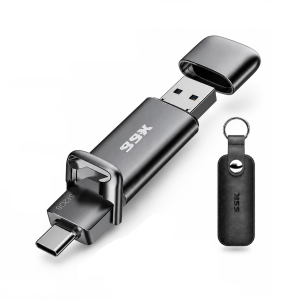 Dysk Zewnętrzny SSD SSK SD301 550MB/s USB-C USB 3.2 2w1 + Etui