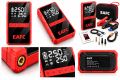 Jump Starter z Kompresorem EAFC 4000A 150PSI Pompka do Opon + Etui Zestaw