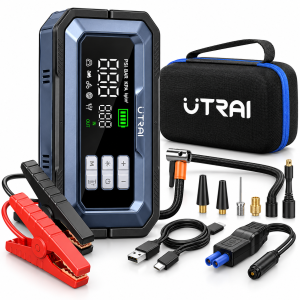 Jump Starter z Kompresorem UTRAI JS-30 Lite 5000A Pompka + Etui Zestaw