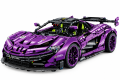 Klocki Technic Samochód Sportowy Fioletowy Supercar Cabrio 3568 Pcs