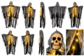 Dekoracja Wisząca Duch Upiór Czaszka Świecący LED Ozdoba na Halloween