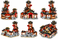 Klocki NINJAGO Świątynia Pagoda Ninja Zestaw Dla Dzieci 4851 Szt