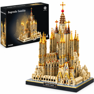 Klocki dla dzieci Architektura Bazylika Sagrada Familia Barcelona Katedra