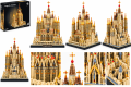 Klocki dla dzieci Architektura Bazylika Sagrada Familia Barcelona Katedra