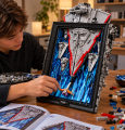 Klocki Obraz 3D Kosmiczny Niszczyciel Gwiezdna Bitwa Ramka Ścienna Art 5345 Szt.