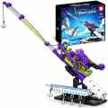 Klocki Technic Wędka Castingowa Baitcaster Kołowrotek z Przekładnią