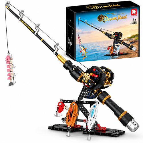Klocki Technic Wędka Morska Drum Reel Kołowrotek Bębnowy