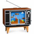 Klocki RETRO Telewizor Gra Mario Bros Kineskop TV dla Gracza 2646 Szt.