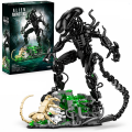 Zestaw Klocków Obcy Alien Monster 958 elem. Figurka Ksenomorf z Podświetleniem LED