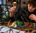Zestaw Klocków Obcy Alien Monster 958 elem. Figurka Ksenomorf z Podświetleniem LED